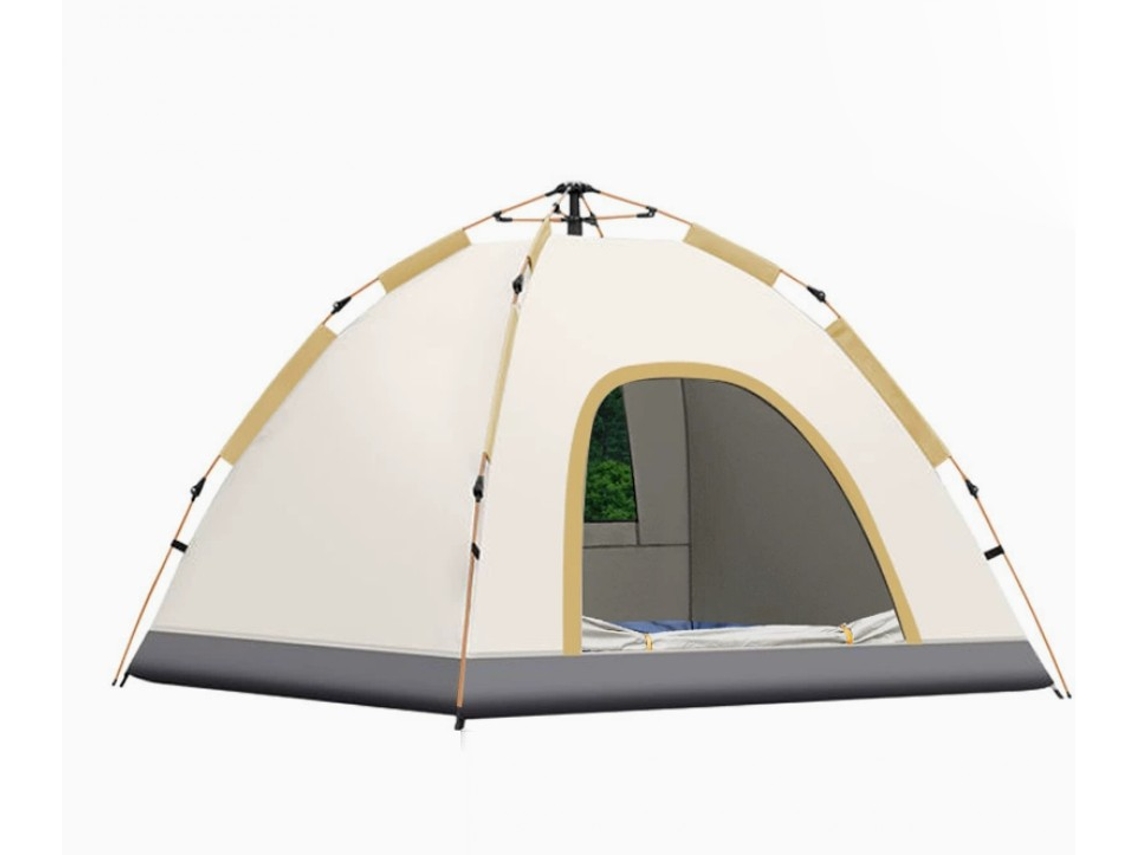 Tenda Portátil Para Camping Ao Ar Livre — Dobrável, De Montagem Rápida, Reforçada E Impermeável — Ideal Para Praia, Parques E Camping.