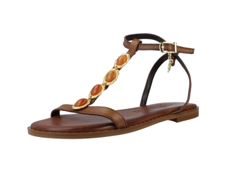 Sapatos de Mulher CARYATIS Tecido Castanho (39)
