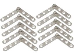Dobradiças Ocultas Com Design Elegante E Discreto, 10 Peças, Em Aço