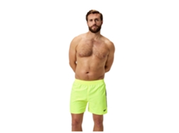 Calção De Banho Masculino Speedo Hyperboom Splice, Tamanho G, 16 Polegadas, Amarelo Vibrante.