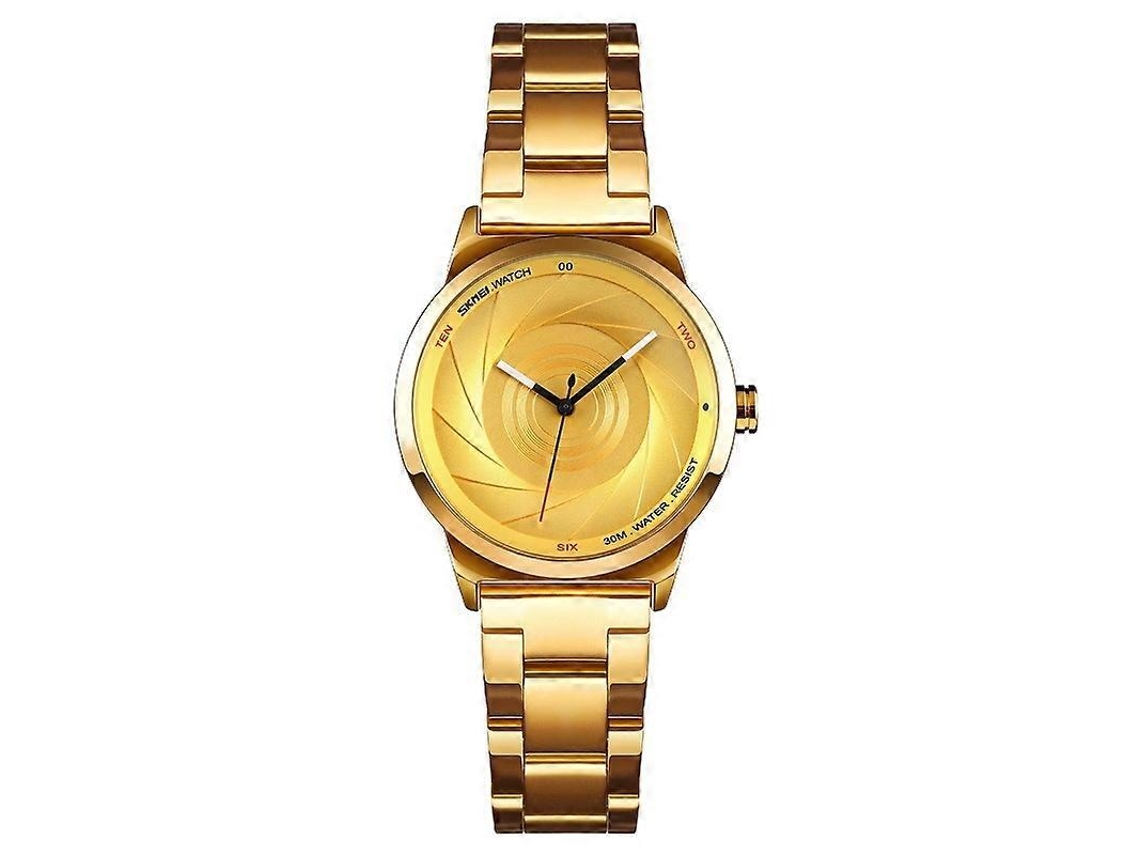 Relógio Feminino Skmei 9210 Para Negócios, Com Mostrador 3d Simples E Movimento De Quartzo.