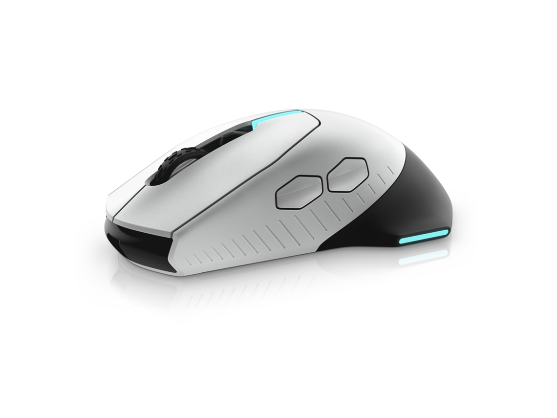 Alienware Aw610M Rato Mão Direita Rf Wireless+Usb Type-A Ótico 16000 Dpi