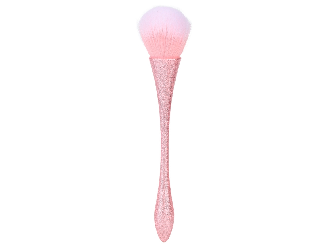Pincel Para Remover Poeira De Unha Brocha Cosmética Ferramenta De Manicure (tipo 05 Cabo Rosa)