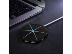 Lurelia Hub Usb Usb 2.0 4 Portas 6 Portas Plug And Play Portátil
