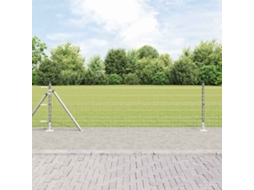 Vidaxl Cerca Euro Para Exterior Com Base De Concreto 50 X 0,4 M Malha