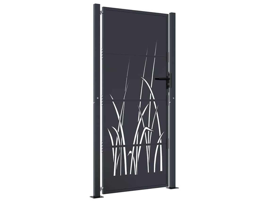 Garden Gate, Garden Gates Vidaxl Antracite Aço (100 X 175 Cm)