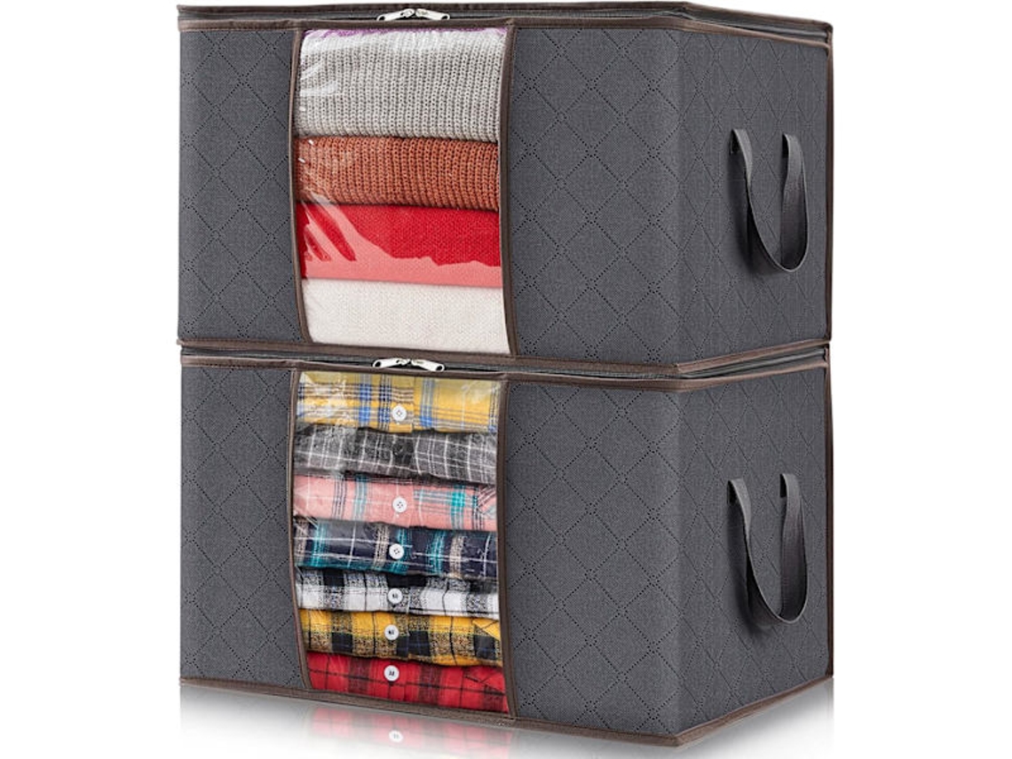 Conjunto De 2 Sacos Para Guardar Roupas