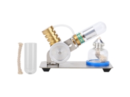 Kit De Brinquedos Educacionais Para Experimentos De Física Com Motor Stirling Tipo V, Kit Científico Para Motores De Combustão Externa.