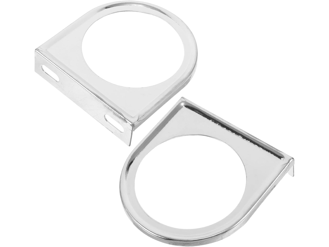 Suporte De Montagem Em Ferro Preto Com Furo De 52 Mm Para Medidor Único, Peças
