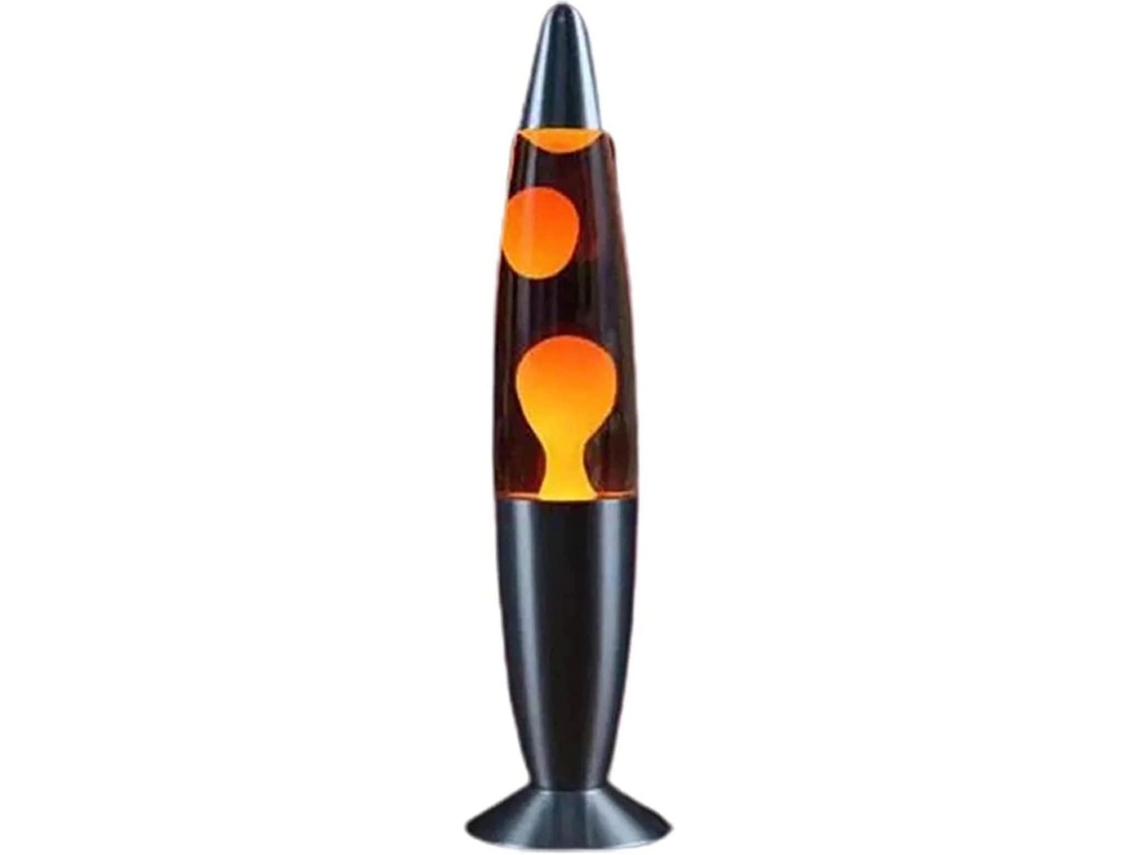 Luminária de Lava Alloy 13" Laranja BRILVIBERA