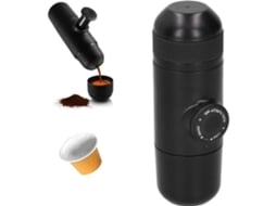 Mini máquina de café portátil - HB013 - Preto - Espresso (cápsula) - Compatível com Nespresso S/MARCA