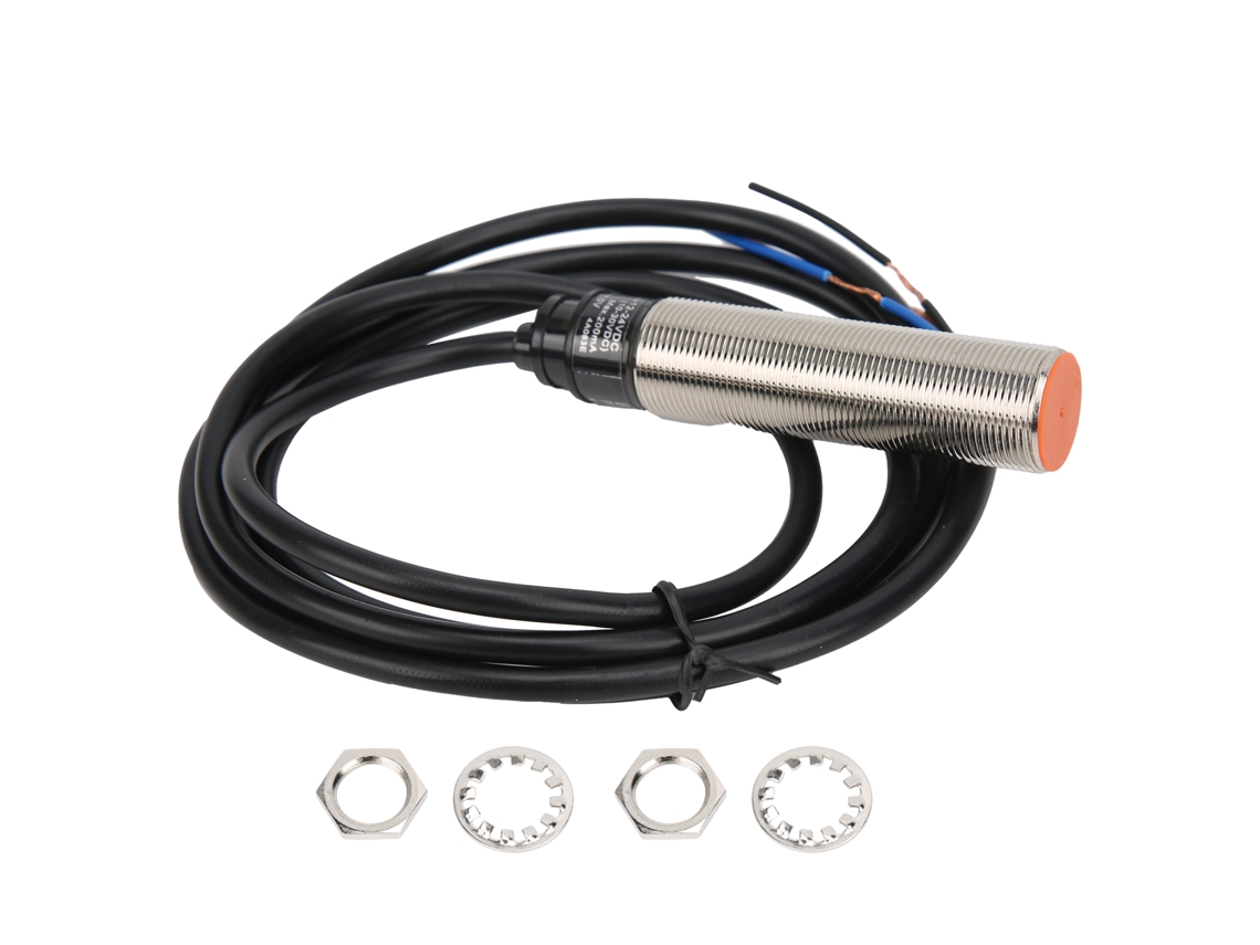 Sensor De Proximidade Berm Cilíndrico 3 Fios Prl18-5dp 10-30vdc Controlador De Detecção