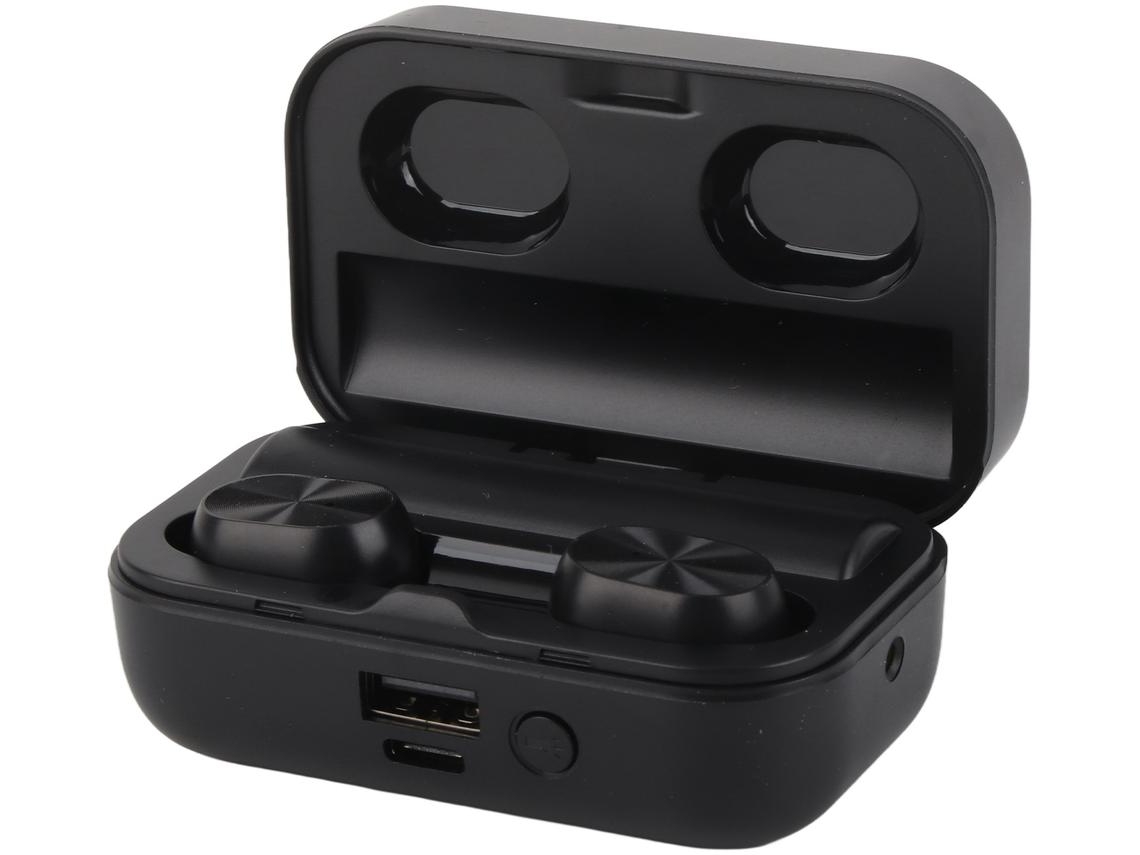 Auriculares de Tradução Bluetooth YIZHOOD Yd05 144 Línguas Tradução Online In Ear Preto