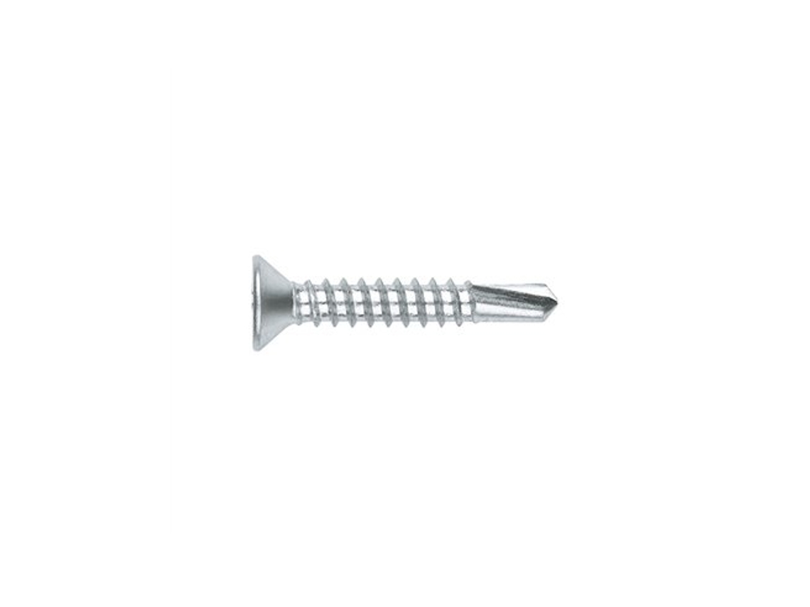 Caixa Com 500 Parafusos 7504 P 4,8x50 Zinco Autoperfurante Index