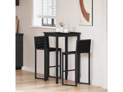 Vidaxl Mesa De Bar Em Pé Derivados De Madeira Quadrado