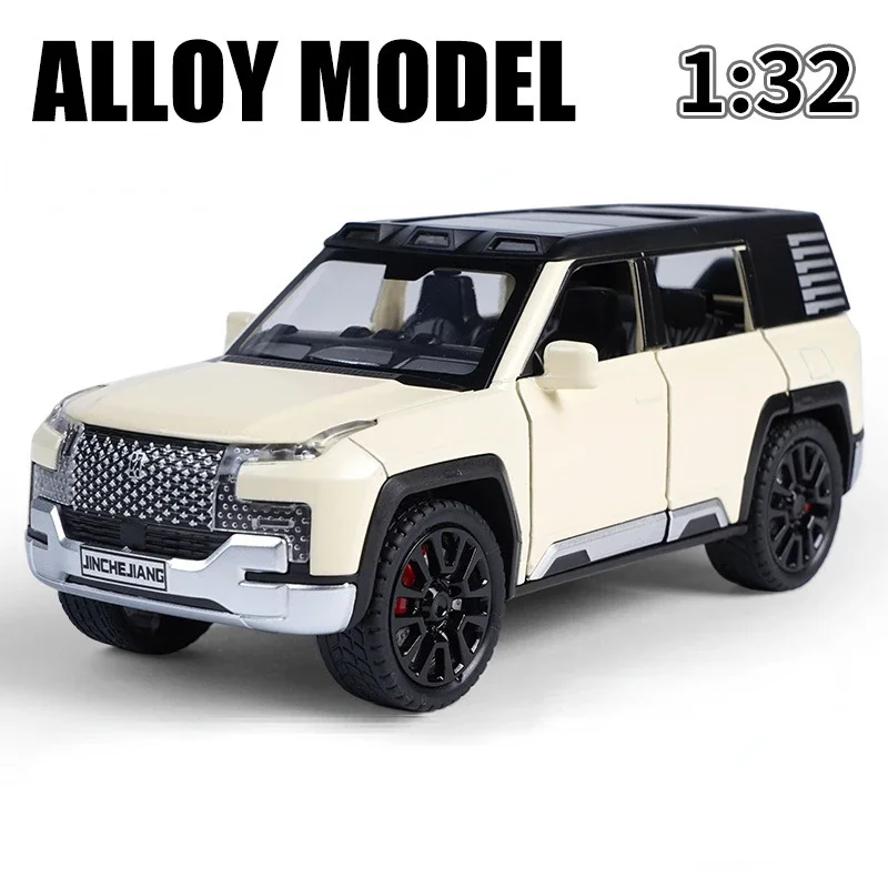 (u8 Branco) 1:32 - Modelo De Carro - Simulação De Som E Luz