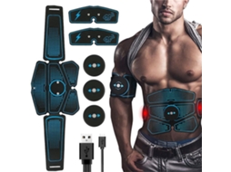 Lurelia Tapete De Massagem Tapete De Treinamento Muscular Com Dispositivo De Condicionamento Físico Inteligente Ems, Estimulador Muscular Elétrico