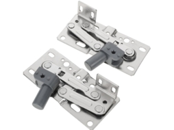 Conjunto De 2 Dobradiças Reforçadas Com Fechamento Suave Para Armários Cozinha, Com Ângulo De Abertura Preciso