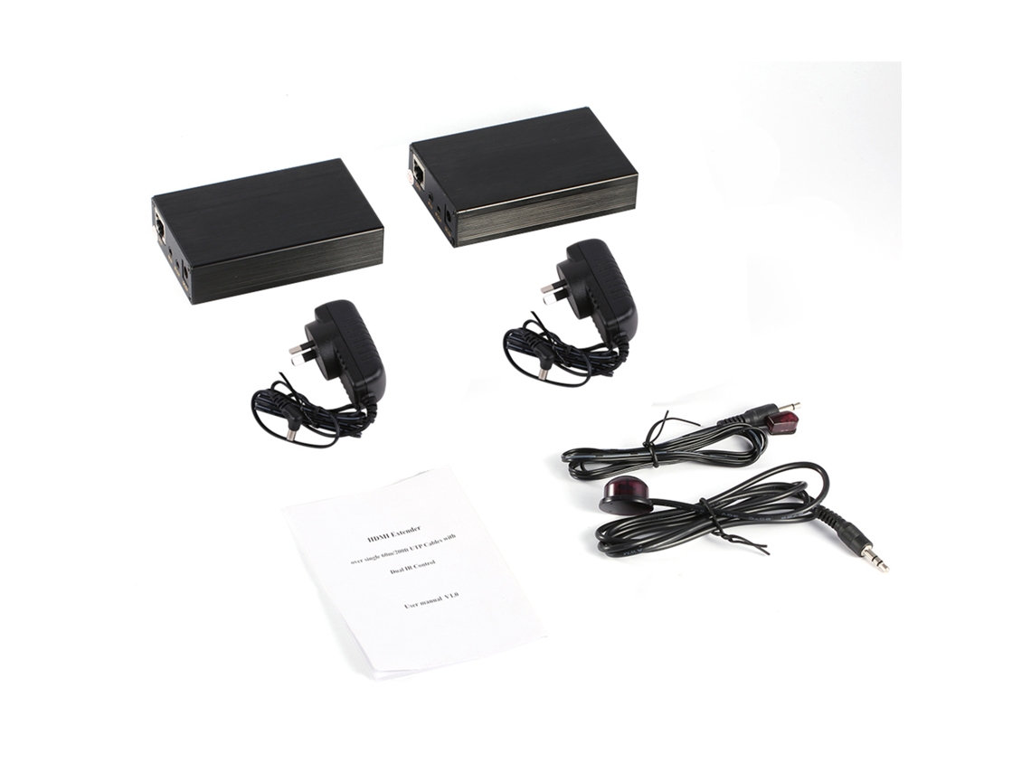 Extensor Hdmi LAXISCREED 60m 1x2 Ir Edid
