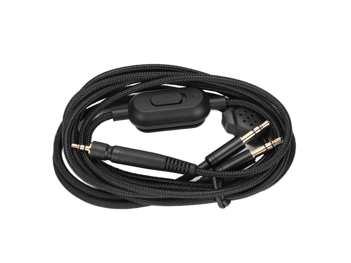 Cabo de Áudio Mali para Fones Steelseries com Controle Microfone