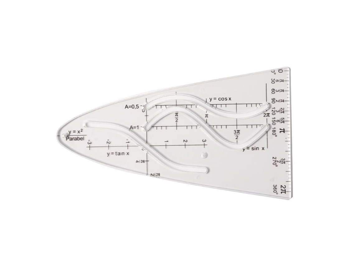 Régua Parabólica, Modelo de Curva Matemática, Régua Parabólica Para Estudantes, Mesa, Régua Para Pintura