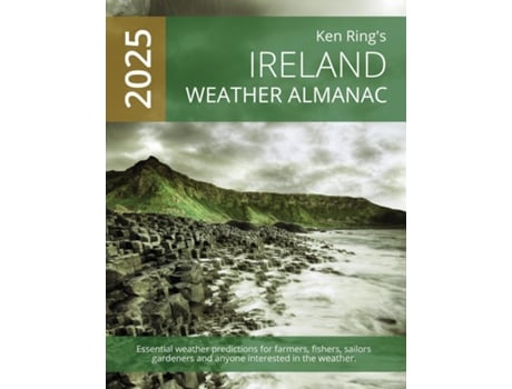 Livro Ireland Weather Almanac 2025 de Ken Ring (Inglês)