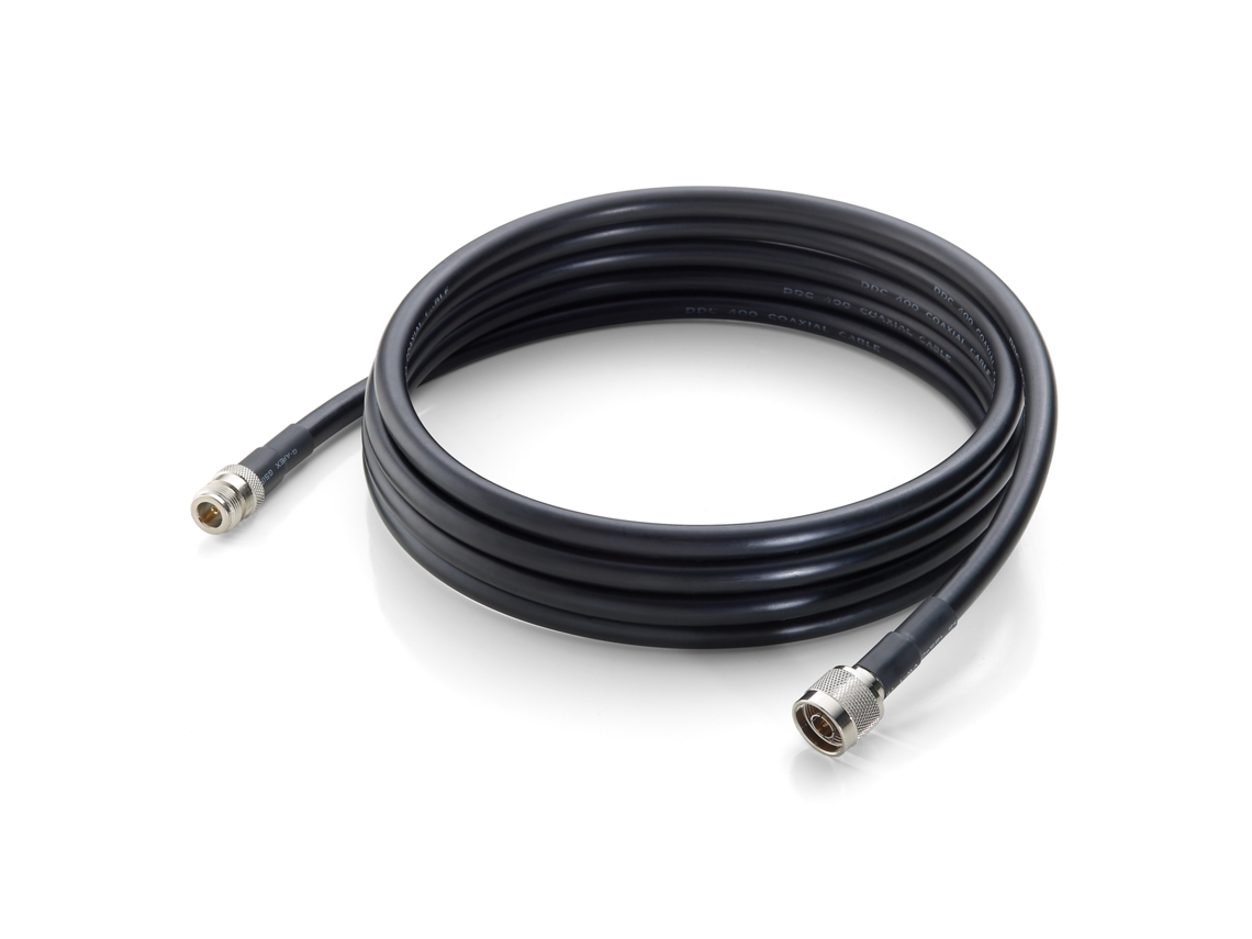 Cabo Coaxial LevelOne N N 6m M/F 6m Preto