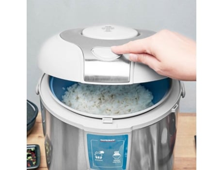 Gastroback Design Pro Panela de Arroz 5 L 700 W Prateado Branco