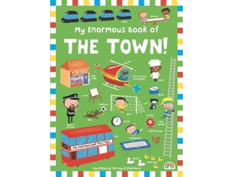 Livro My Enormous Book of The Town! de The Boy Fitzhammond (Inglês - Capa Dura)
