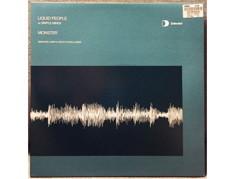 Monster, Liquid People Vs. Simple Minds | Condição Média Muito Boa Plus | 1 X Vinil 12, 33 ? Rpm Defeituoso (vg)