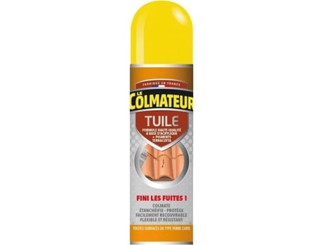 Selador Em Spray Le Colmateur 250 Ml Impermeabilizante Betume Preto