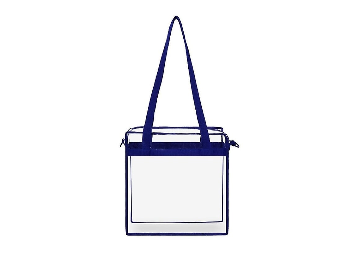 Bolsa Transparente Aprovada Para Estádios - Azul