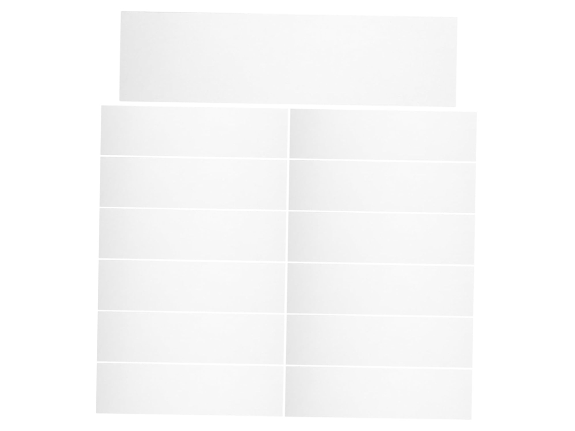 Organizador Compacto De Plástico Fosco Com 100 Cartões Para Fita Washi, 5x20 Cm, Ideal Para Scrapbooking, Journaling E