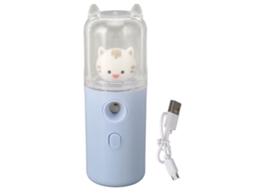 Spray Facial Recarregável Via Usb Mini Humectador Facial Para Hidratação Diária E Maquiagem
