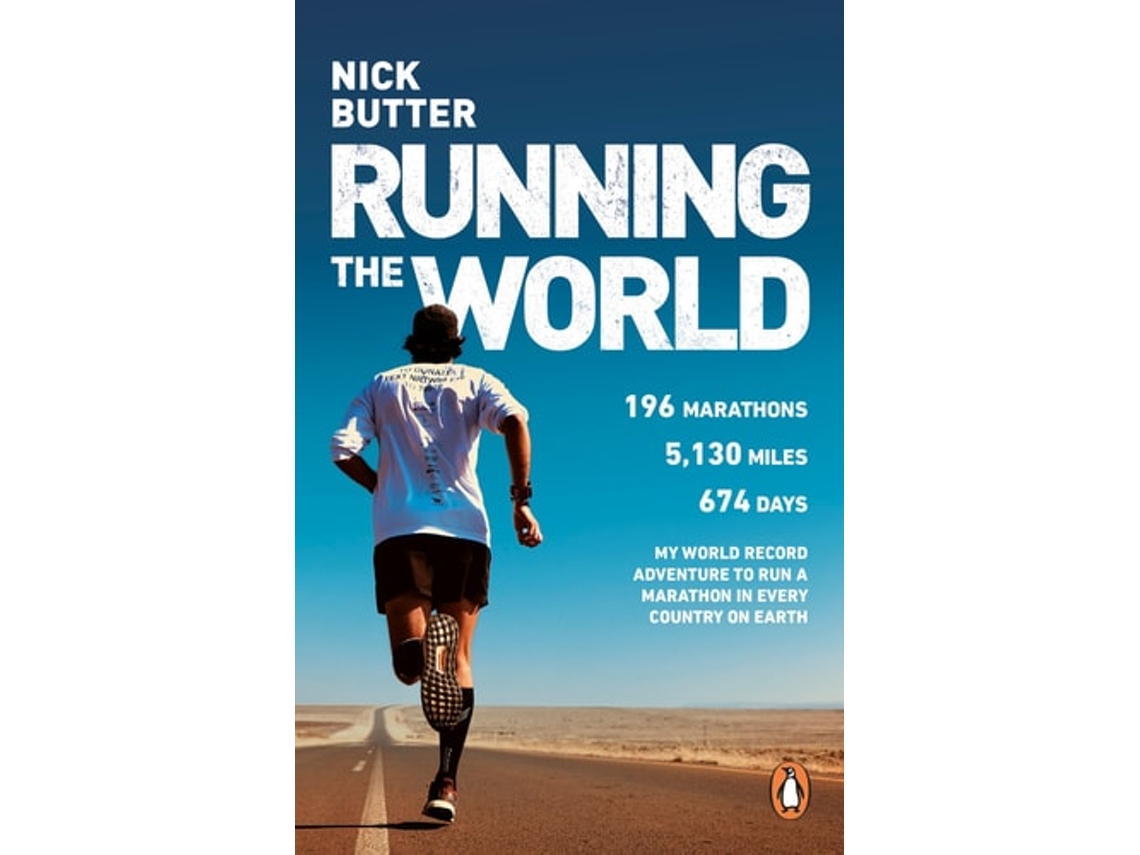 Livro Running The World de Nick Butter (Inglês)