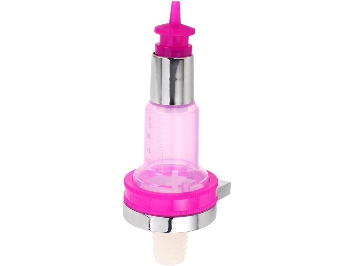 Dispensador de perfume portátil com bomba dosadora e balança, dispensador de metal recarregável.