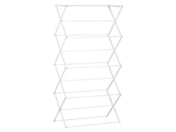 Varal Roupas Dobrável 8 Níveis Torre Branco 74x35x144cm VELTRIX