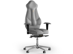 Cadeira de Escritório Ergonómica KULIK Tecido de Costura Imperial (Antara - Silver -130x50x50cm)