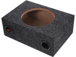 Subwoofer Revestido Em Carpete À Prova D'água Para Carro De Cabine Simples