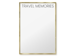 Magnetic Board Travel Memories For The Living Room Espelharte (70x100 Cm)