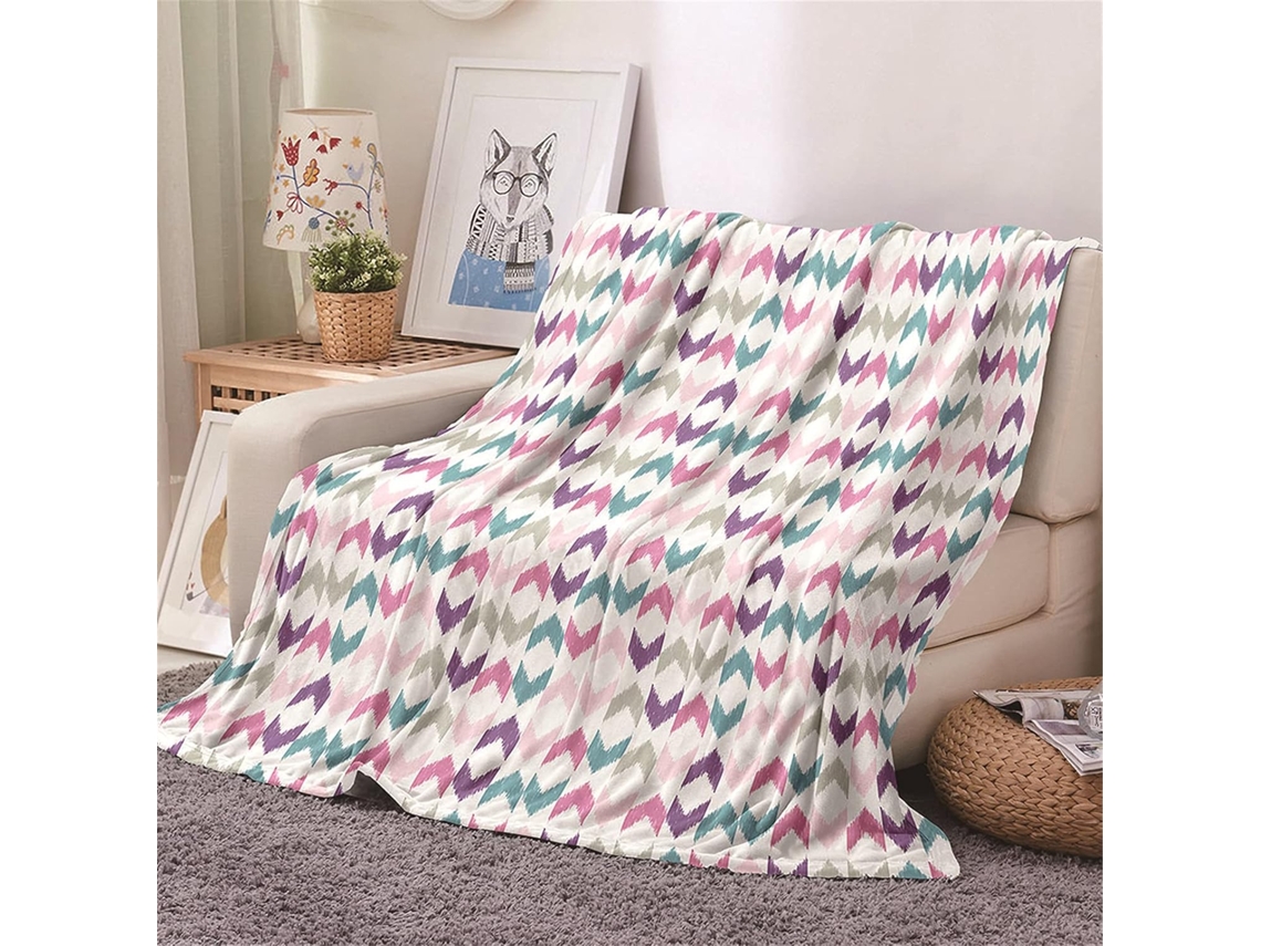 Manta de Flanela Fansu Estampa 3d Quente e Macia Microfibra Ideal para o Inverno Perfeita Cama Ou Sofá Adequad
