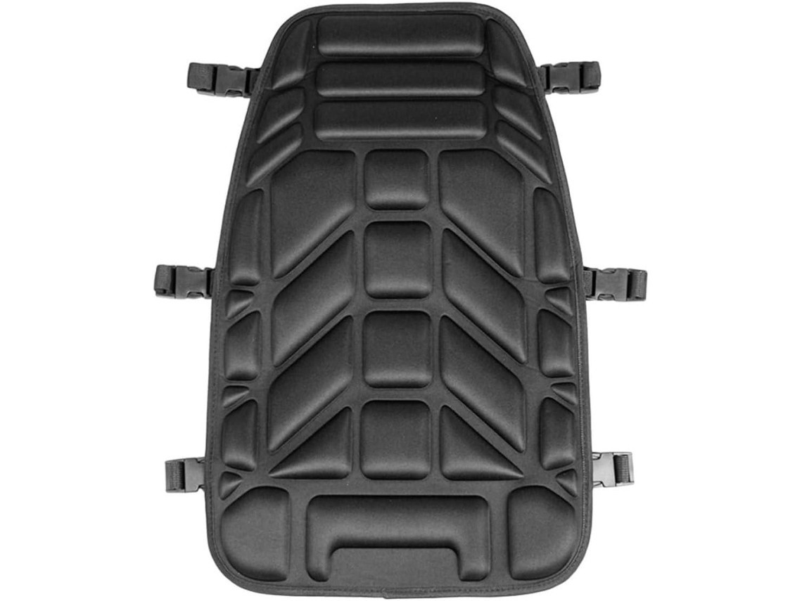 Banco Para Motocicleta, Quadriciclo E Moto, Almofada De Pvc Preta Resistente Ao Desgaste, Design Antiderrapante Para