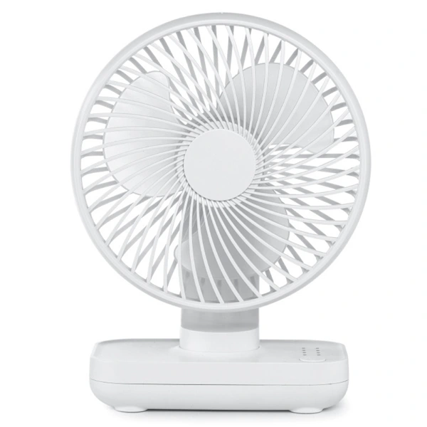 Ventilador de Mesa BRILVIBERA Pequeno, Silencioso, Recarregável, Casa, Escritório