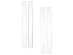 Régua De Medição Genérica Em Acrílico, 2 Pares, 3x29, 5x0, 5cm E 3x29, 5x0, 3cm, Guia De Nivelamento Reutilizável Para