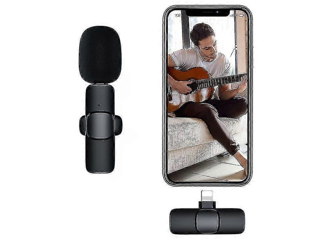 Microfone De Lapela Sem Fio Redução De Ruído Para Gravação Tiktok Vlog Live Streaming Jkshd Nostalgia88