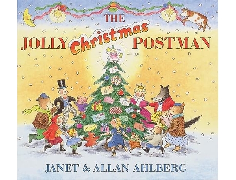 Livro Jolly Christmas Postman de Allan Ahlberg (Inglês - Capa Dura)