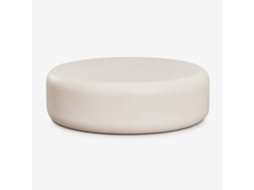 Mesa de Centro para Jardim Redonda Ø100 Cm em Cimento Fonelas Cimento Reforçado com Fibra de Vidro SKLUM