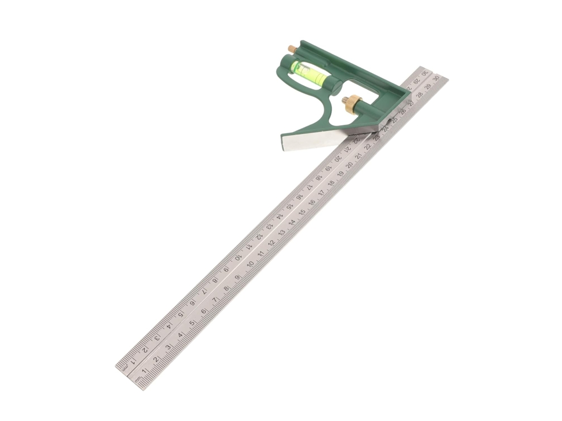 Esquadro Combinado Em Aço Inoxidável, Certificado, Portátil, Com Ângulo Ajustável, Para Trabalhos Em