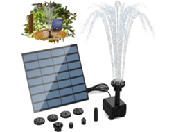 Bomba De Fonte Solar Flutuante, 6 Bicos, Para Bebedouro De Aves, Lago, Aquário, Jardim E Exterior
