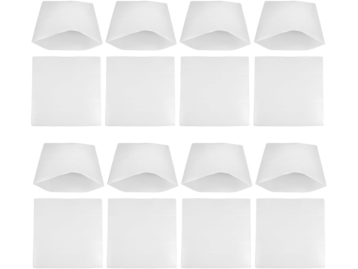 Lote 25 Pacotes Proteção Mousse Epe Blanche Embalamento, Amortecimento Elasticidade, Objetos Frágeis Vaisselle